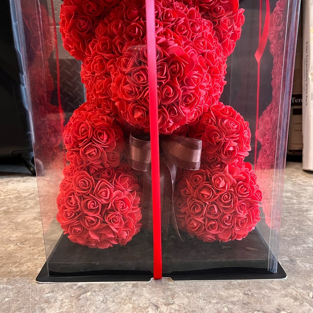COPY - Rose themed teddy bear